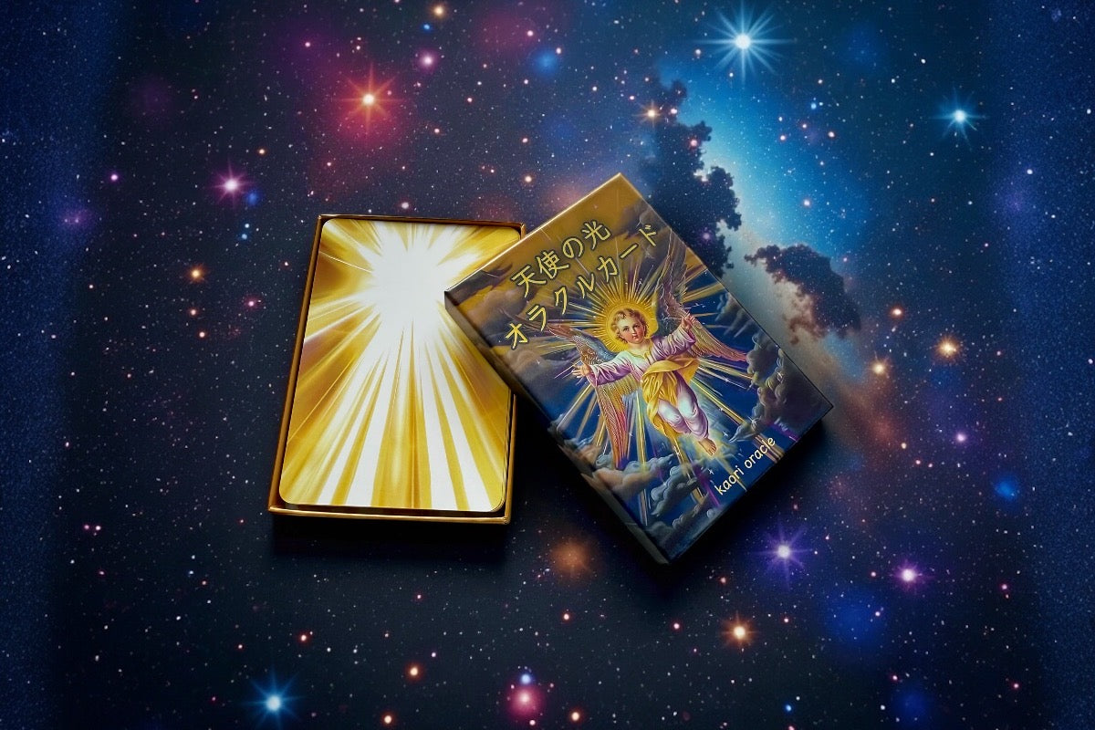 Yuris × kaori oracle 　【当店限定サイン入り】天使の光オラクルカード