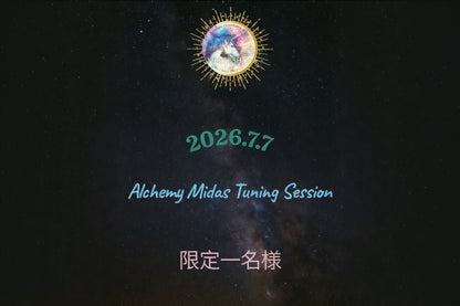 限定１名様【Alchemy Midas Tuning】アルケミー・ミダス・チューニング セッション