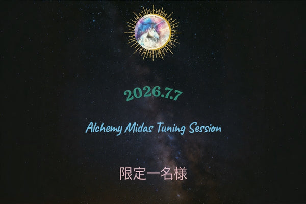限定１名様【Alchemy Midas Tuning】アルケミー・ミダス・チューニング セッション