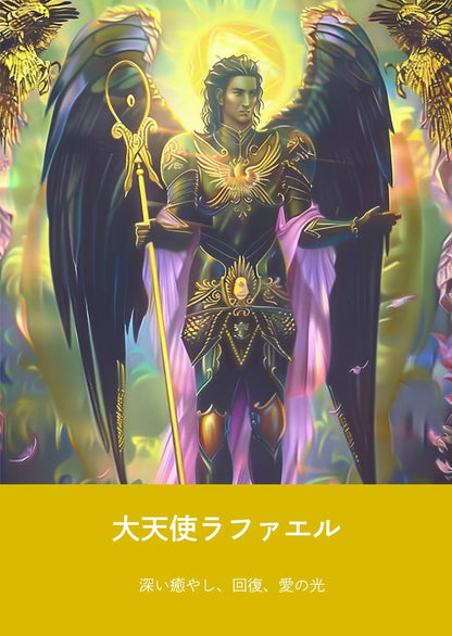 Yuris × kaori oracle 　【当店限定サイン入り】天使の光オラクルカード